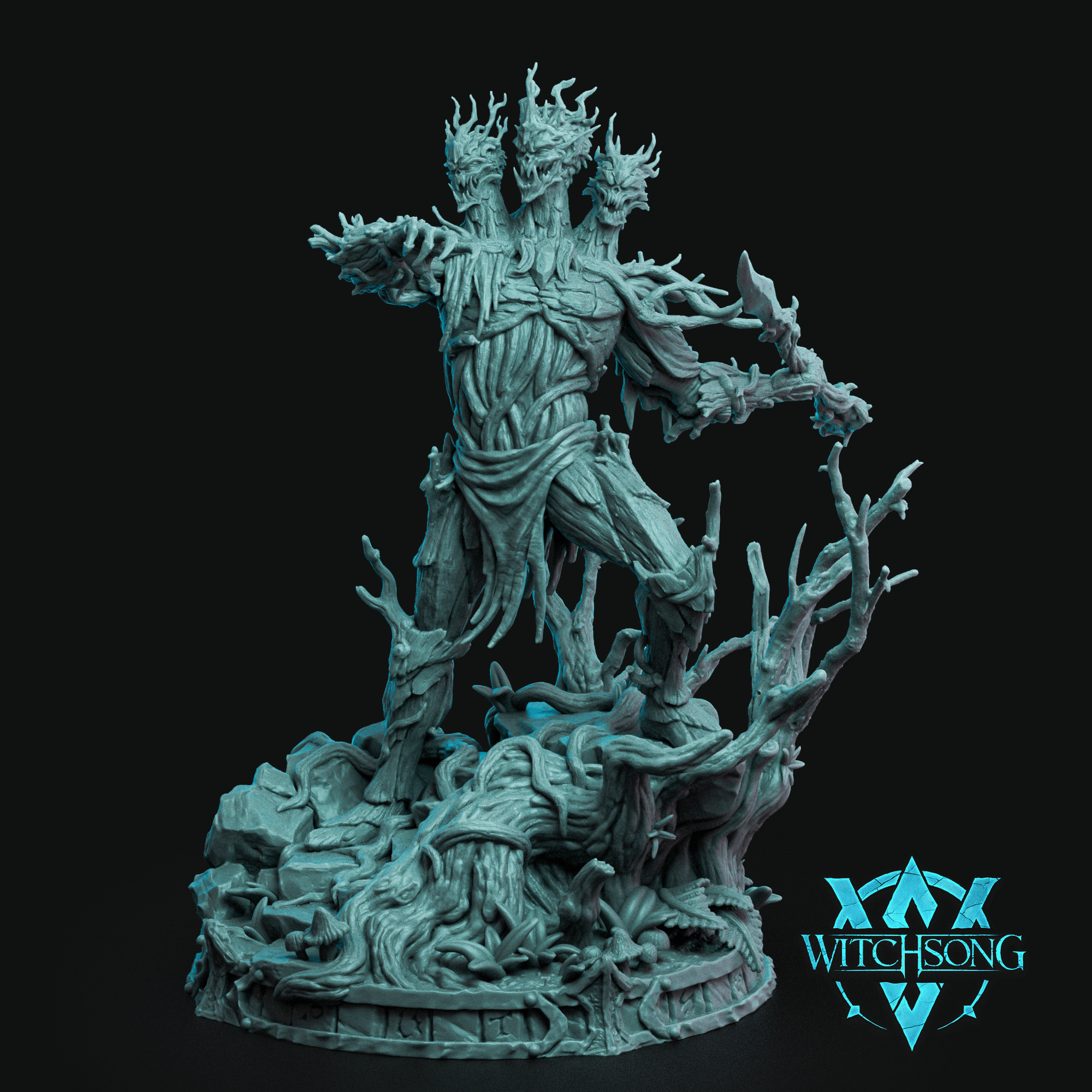 Cerberus, Underworld Guardian - Witchsong Miniatures