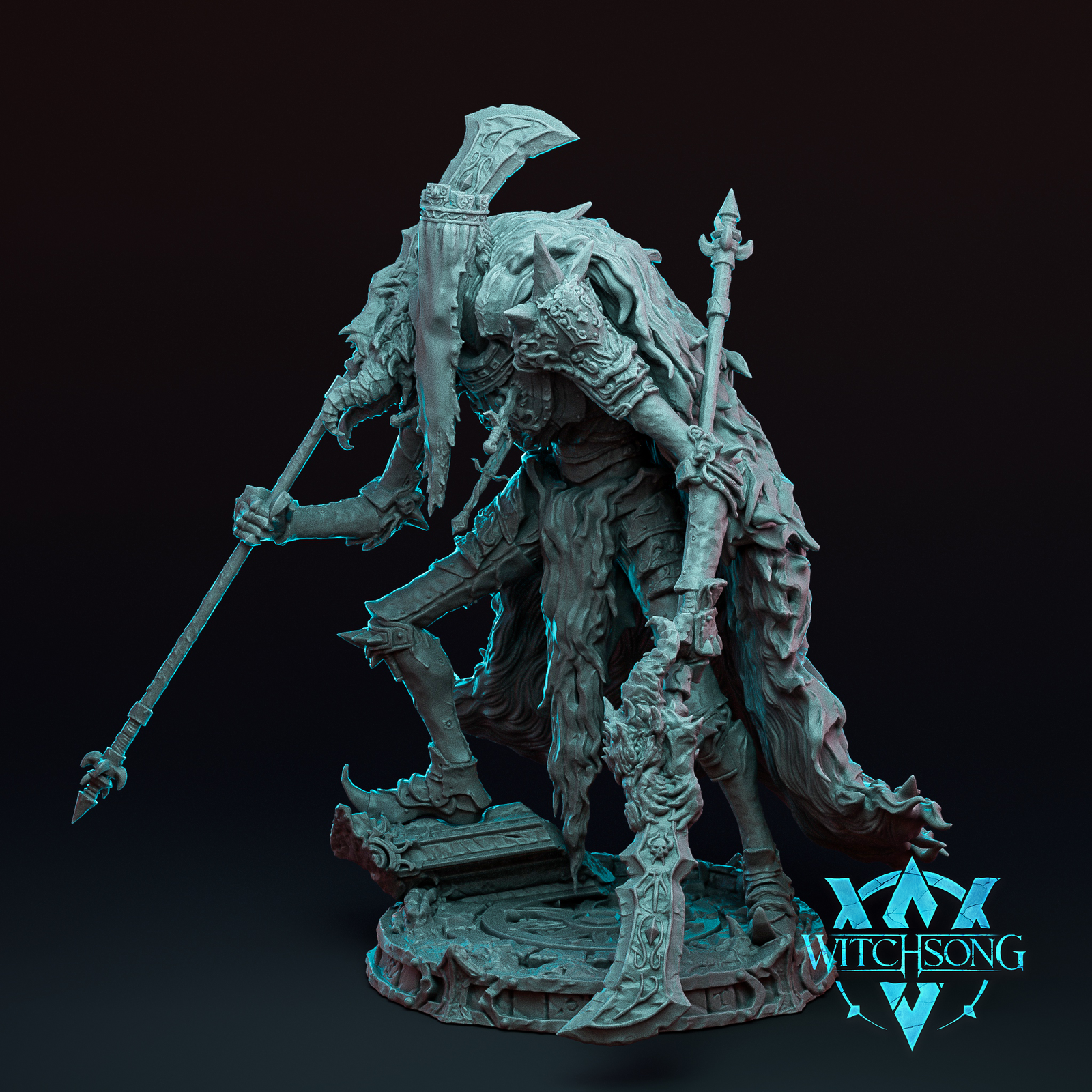 Witch Frame Face Less The Faceless King - Witchsong Miniatures