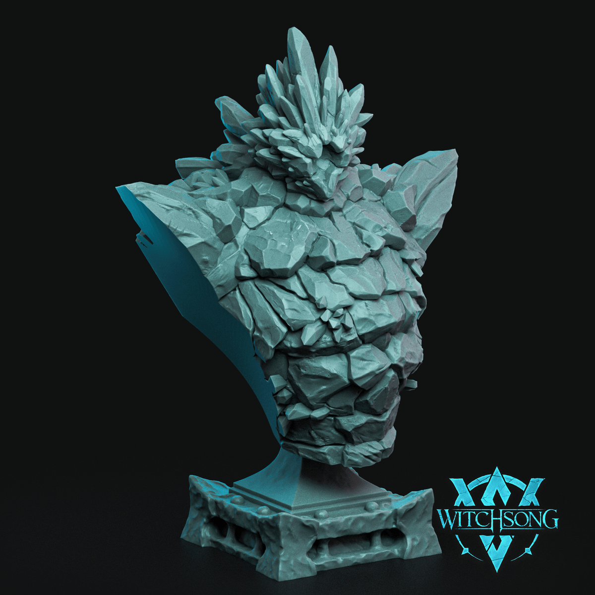 Bust - Gemstone Monstrosity