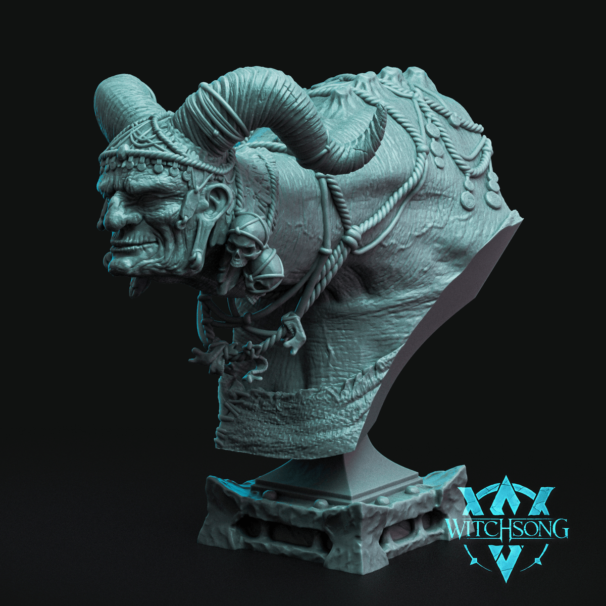 Bust - The Horned Witch